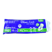 Beautiful Basics Blue Lady Sanitary Pads Xl 280mm (6 Pc) thumbnail 1
