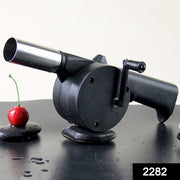 2282 Portable Hand Crank Air Blower Fan For Charcoal Grill Bbq thumbnail 6