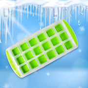 7169  18 Cavity Pop Up Ice Cube Tray Easy Release Flexible Silicone Bottom Ice Tray  Stackable Ice Tray 100 Bpa Free Food Grade For Freezer thumbnail 4