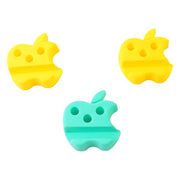 Multi-functional Apple-shaped Plastic Mobile Stand With Pen Holder (3 Pc  Mix Color) thumbnail 1