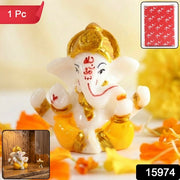 Divine Lord Ganesha Decorative Idol (1 Pc) thumbnail 7