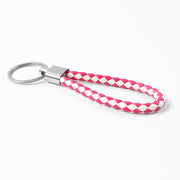 Leather Style Keychain With Metal Ring - (1 Pc) thumbnail 4