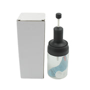 5522 Heat-resistant Condiment Container Seasoning Box Glass Condiment Canisters Pots Bottle With Serving Spoons For Salt Spice Honey Sugar Bbq Resturant Jar Oil Bottle Honey Jar Dispenser Airtight Cap Transparent (1 Pc) thumbnail 2