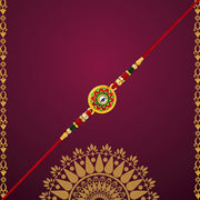 Color Full Flower Rakhi thumbnail 3
